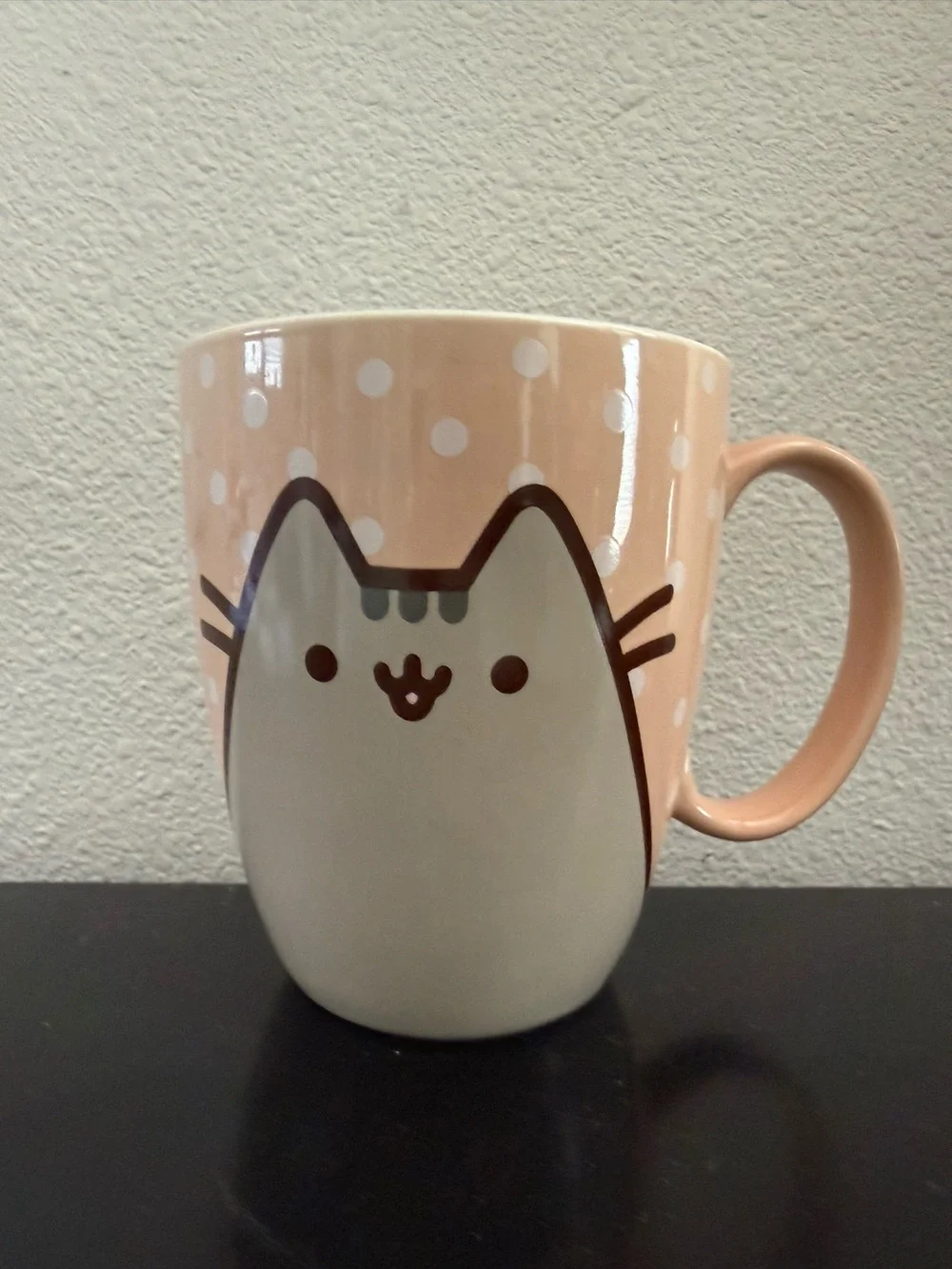 Pusheen Mug Pink Enesco 12 oz Cute Cat Ceramic Cup in Blush Pink